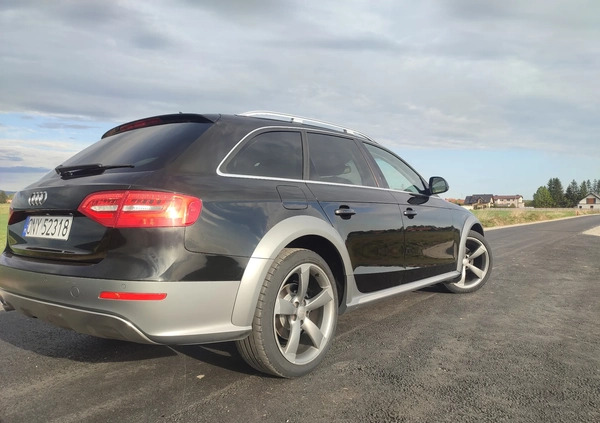 Audi A4 Allroad cena 56700 przebieg: 249000, rok produkcji 2014 z Wiązów małe 277